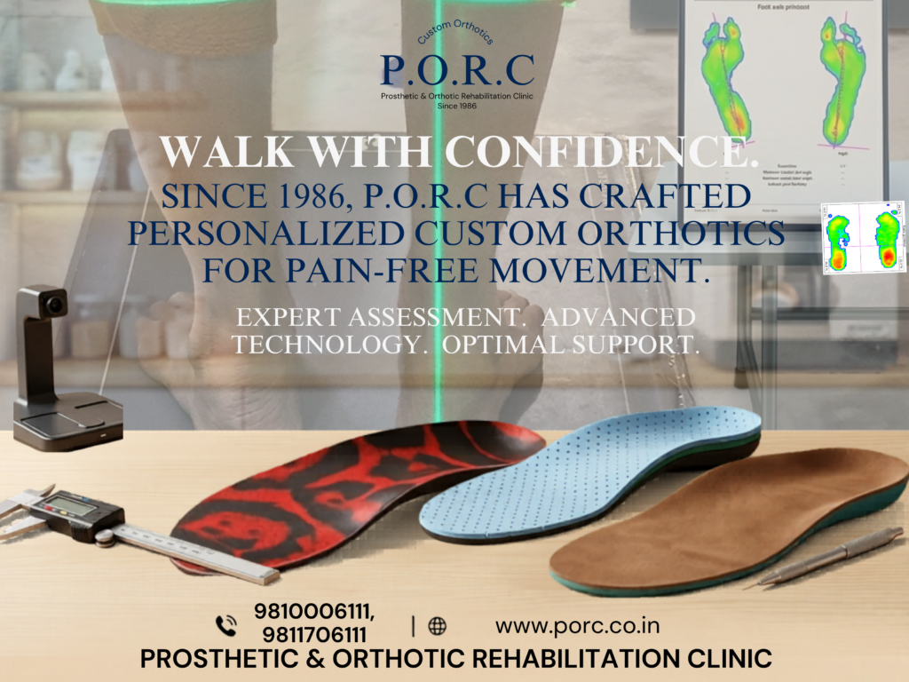 Foot scanning and custom insoles Delhi NCR